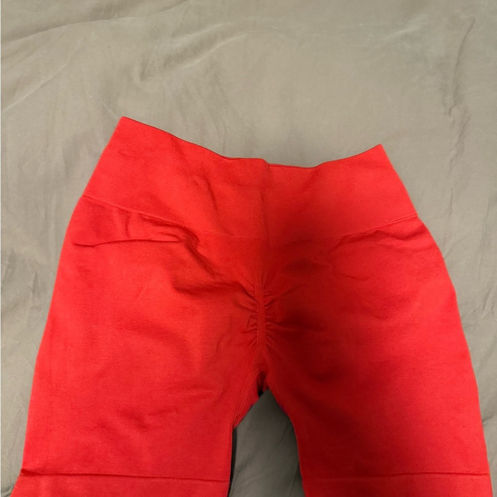 Amazon Women's Red Athletic Shorts